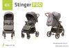 4BABY Stinger Pro sport babakocsi - Graphite