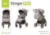 4BABY Stinger Pro sport babakocsi - Melange grey