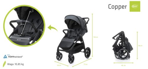 4Baby Copper sport babakocsi-Graphite