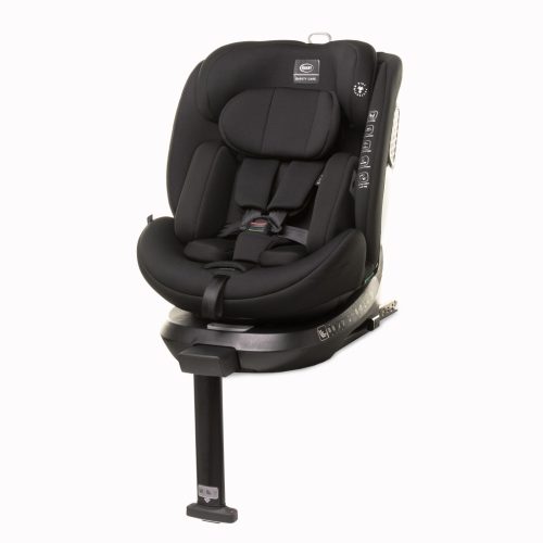 4Baby Enzo-Fix i-Size 40-150cm biztonsági gyerekülés-Black