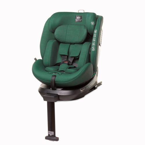 4Baby Enzo-Fix i-Size 40-150cm biztonsági gyerekülés-Dark Green