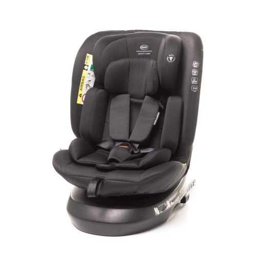 4Baby Matt-fix i-Size 40-150cm biztonsági gyerekülés-Black