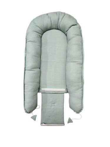 Vaganza babafészek waffle 85x60 cm- Oliva