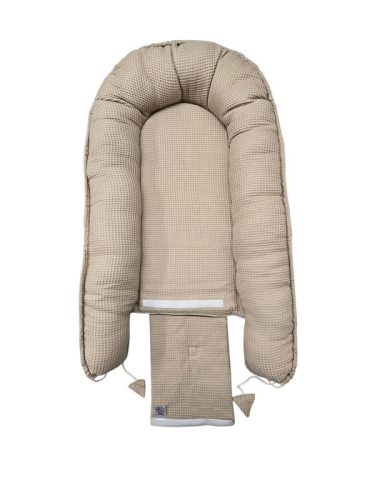 Vaganza babafészek waffle 85x60 cm- Mogyoró