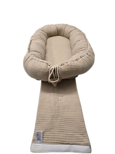 Vaganza babafészek waffle 85x60 cm- Mogyoró