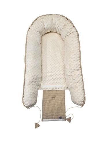 Vaganza babafészek waffle/wellsoft 85x60 cm- Ecrü